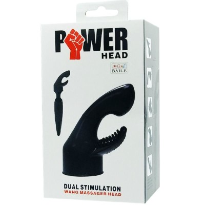 POWER HEAD CABEZAL INTERCAMBIALE PARA MASAJEADOR - ESTIMULACION PUNTO G Y CLITORIS - D-211791 - Dona Pimenta