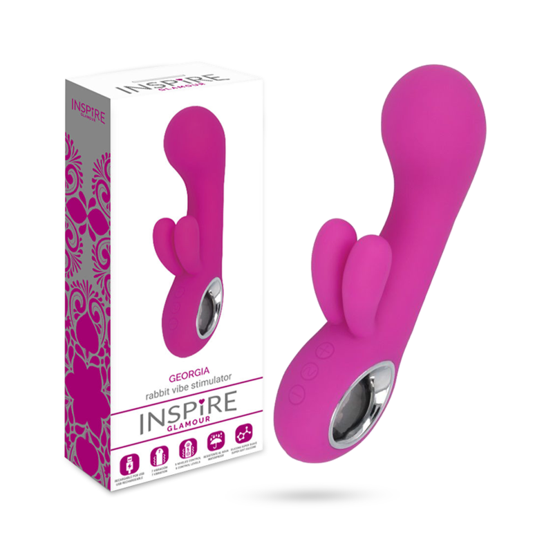 INSPIRE GLAMOUR GEORGIA VIBRATOR LILAC - D-212315 - Dona Pimenta