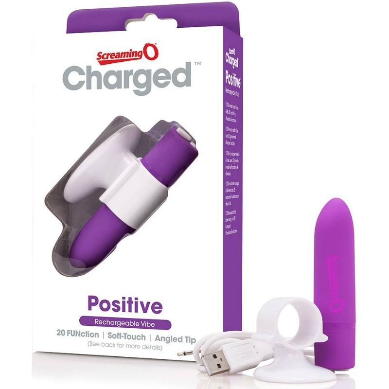 GRITANDO O MASSAGER RECARREGÁVEL - POSITIVO.- ROXO - D-212515 - Dona Pimenta