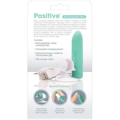 GRITANDO O MASSAGER RECARREGÁVEL - POSITIVO - VERDE - D-212516 - Dona Pimenta