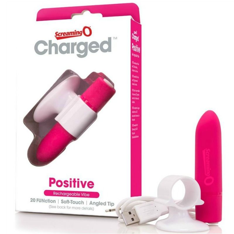 GRITANDO O MASSAGER RECARREGÁVEL - POSITIVO - ROSA - D-212517 - Dona Pimenta