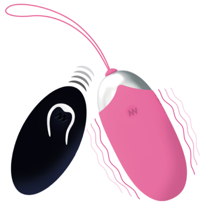 OVO VIBRANTE INTENSO FLIPPY II COM CONTROLE REMOTO ROSA - D-212761 - Dona Pimenta