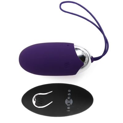 INTENSE FLIPPY II VIBRANTE OVO COM CONTROLE REMOTO ROXO - D-212762 - Dona Pimenta