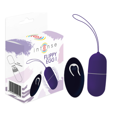 INTENSO FLIPPY I VIBRATING OGG COM CONTROLE REMOTO ROXO - D-212766 - Dona Pimenta