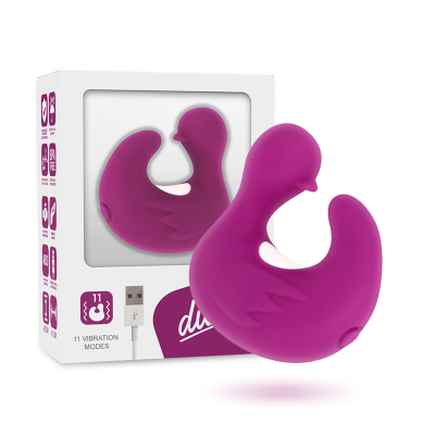 COVERME VIBRATOR DUCKYMANIA PURPLE - D-213100 - Dona Pimenta