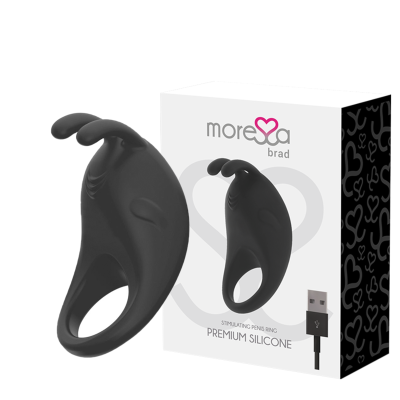 MORESSA BRAD PREMIUM SILICONE PREMIUM RECARREGÁVEL PRETO - D-213225