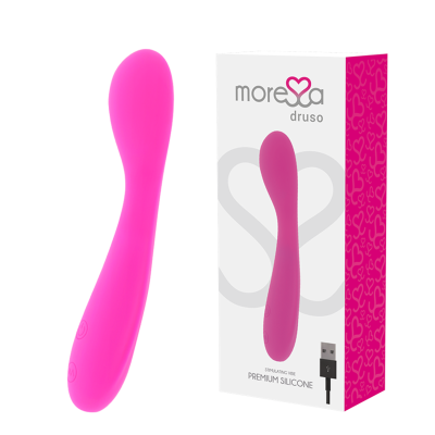 MORESSA DRUSO PREMIUM SILICONE RECARREGÁVEL - D-213228 - Dona Pimenta