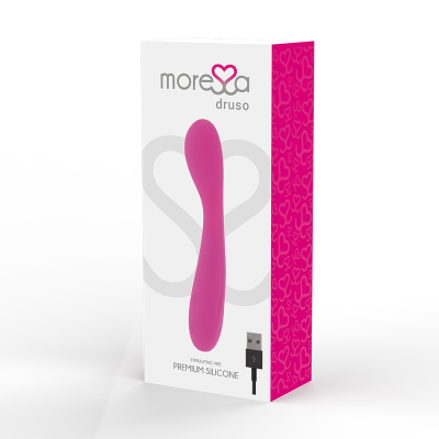 MORESSA DRUSO PREMIUM SILICONE RECARREGÁVEL - D-213228 - Dona Pimenta