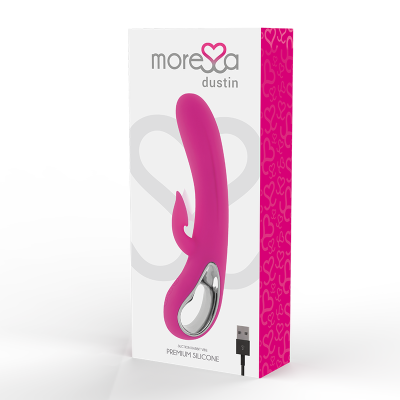 SILICONE PREMIUM MORESSA DUSTIN RECARREGÁVEL - D-213229 - Dona Pimenta