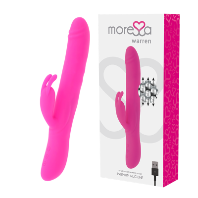 SILICONE PREMIUM MORESSA WARREN RECARREGÁVEL - D-213252 - Dona Pimenta