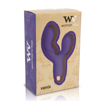 WOMANVIBE - VANIX VIBRATOR ESTIMULADOR SILICONE - D-213872 - Dona Pimenta