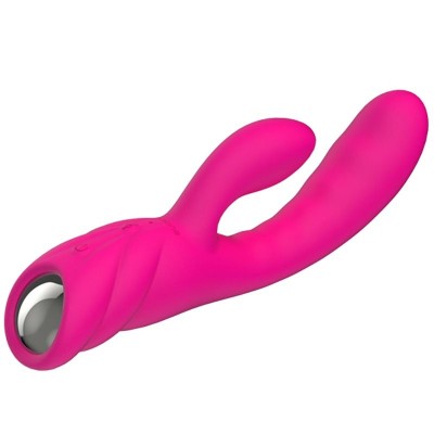 NALONE VIBRADOR PURO COM COELHO E FUNÇÃO DE CALOR - D-214860 - Dona Pimenta