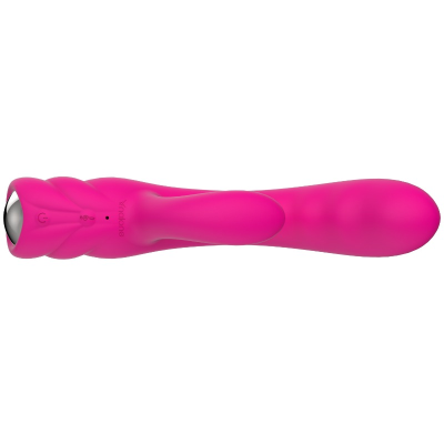 NALONE VIBRADOR PURO COM COELHO E FUNÇÃO DE CALOR - D-214860 - Dona Pimenta