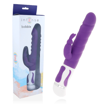 INTENSO BOBBLE VIBRATOR RABBIT ROXO - D-215138 - Dona Pimenta