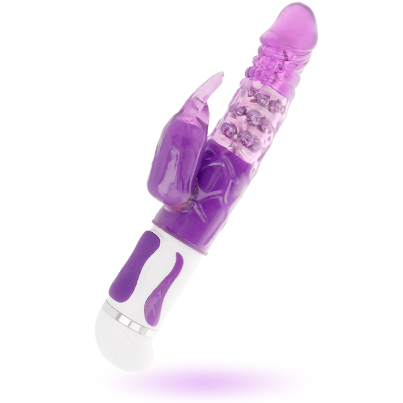 INTENSO GUPPY VIBRATOR RABBIT ROXO - D-215139 - Dona Pimenta