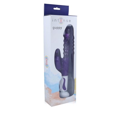 INTENSO GUPPY VIBRATOR RABBIT ROXO - D-215139 - Dona Pimenta