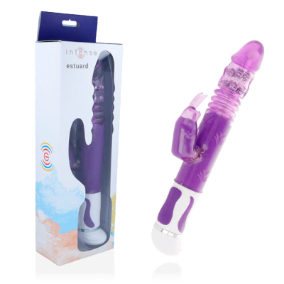 INTENSO ESTUARD VIBRATOR COELHO ROXO - D-215140 - Dona Pimenta