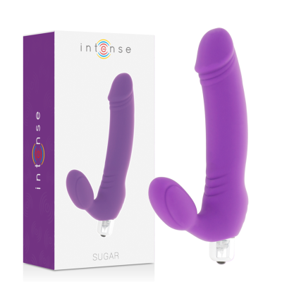 INTENSO AÇÚCAR SETE VELOCIDADES SILICONE ROXO - D-216065 - Dona Pimenta