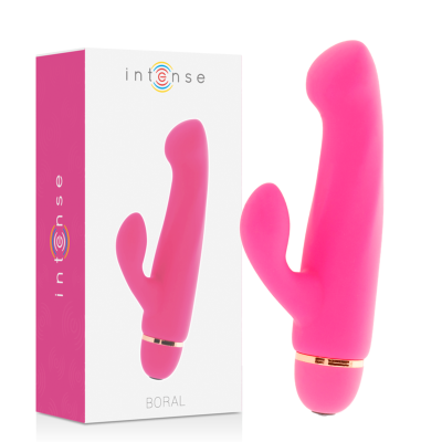 BORAL INTENSO 20 VELOCIDADES SILICONE ROSA - D-216071 - Dona Pimenta