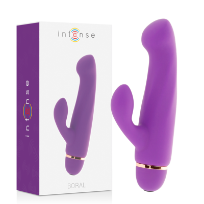 BORAL INTENSO 20 VELOCIDADES SILICONE ROXO - D-216072 - Dona Pimenta