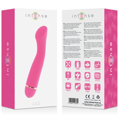 INTENSO LILO 20 VELOCIDADES SILICONE PINK - D-216073 - Dona Pimenta