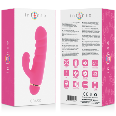 INTENSE CRASS 20 SPEEDS SILICONE PINK - D-216077 - Dona Pimenta