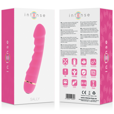 INTENSO SALLY 20 VELOCIDADES SILICONE ROSA - D-216079 - Dona Pimenta