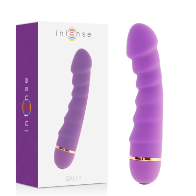 INTENSO SALLY 20 VELOCIDADES SILICONE ROXO - D-216080 - Dona Pimenta