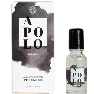 SECRETPLAY - ÓLEO DE PERFUME DE FEROMONAS NATURAIS APOLO 20 ML - D-236164 - Dona Pimenta