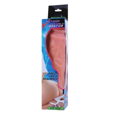 BAILE WAVES OF PLEASURE REALISTIC VIBRATING 25.5CM - D-216447 - Dona Pimenta