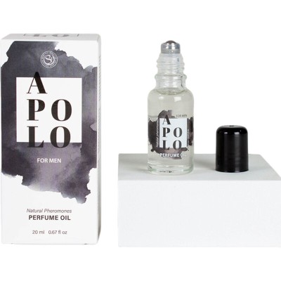 SECRETPLAY - ÓLEO DE PERFUME DE FEROMONAS NATURAIS APOLO 20 ML - D-236164 - Dona Pimenta