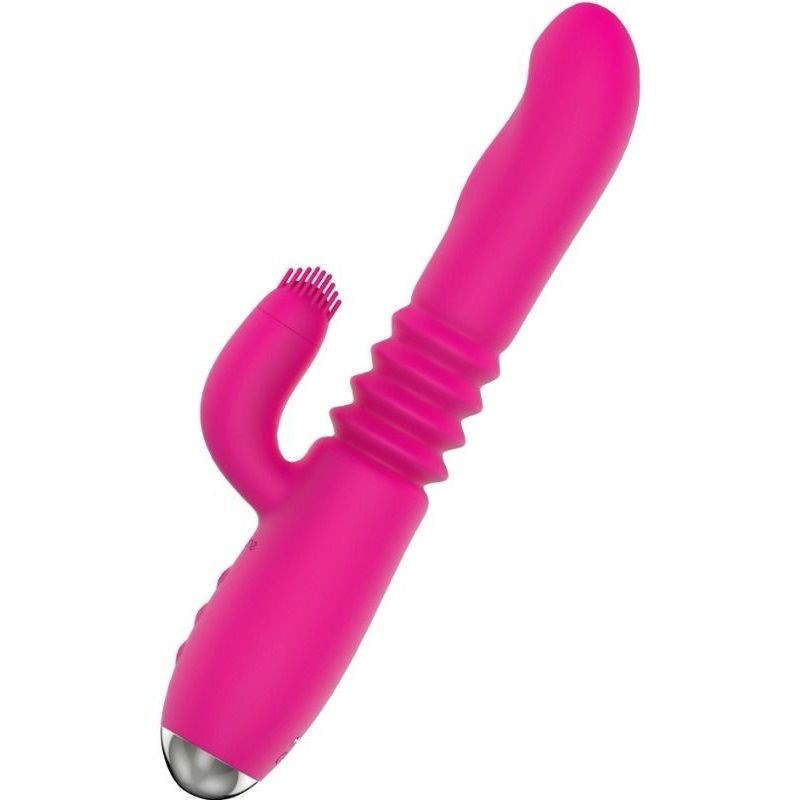 NALONE VIBRADOR PARA CIMA E PARA BAIXO E COELHO COM ROTAÇÃO - D-216846 - Dona Pimenta