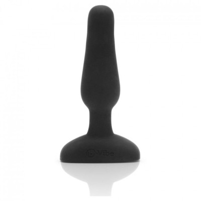 B-VIBE NOVICE CONTROL REMOTO ANAL PLUG NEGRO - D-217114 - Dona Pimenta