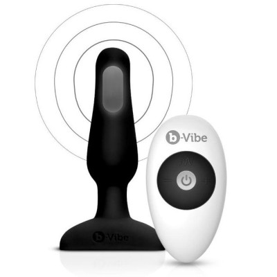 B-VIBE NOVICE CONTROL REMOTO ANAL PLUG NEGRO - D-217114 - Dona Pimenta