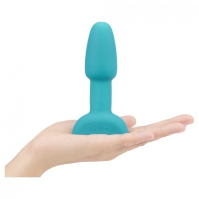 B-VIBE RIMMING CONTROL REMOTO ANAL PLUG  PETITE  TEAL - D-217119 - Dona Pimenta