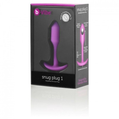 B-VIBE SNUG PLUG 1 ROSA - D-217125 - Dona Pimenta