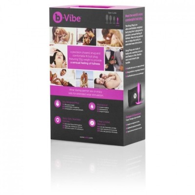 B-VIBE SNUG PLUG 1 ROSA - D-217125 - Dona Pimenta