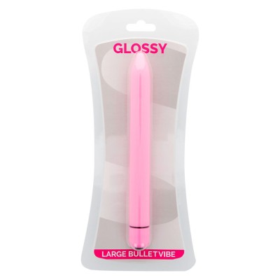 GLOSSY SLIM VIBRADOR ROSA - D-218353 - Dona Pimenta