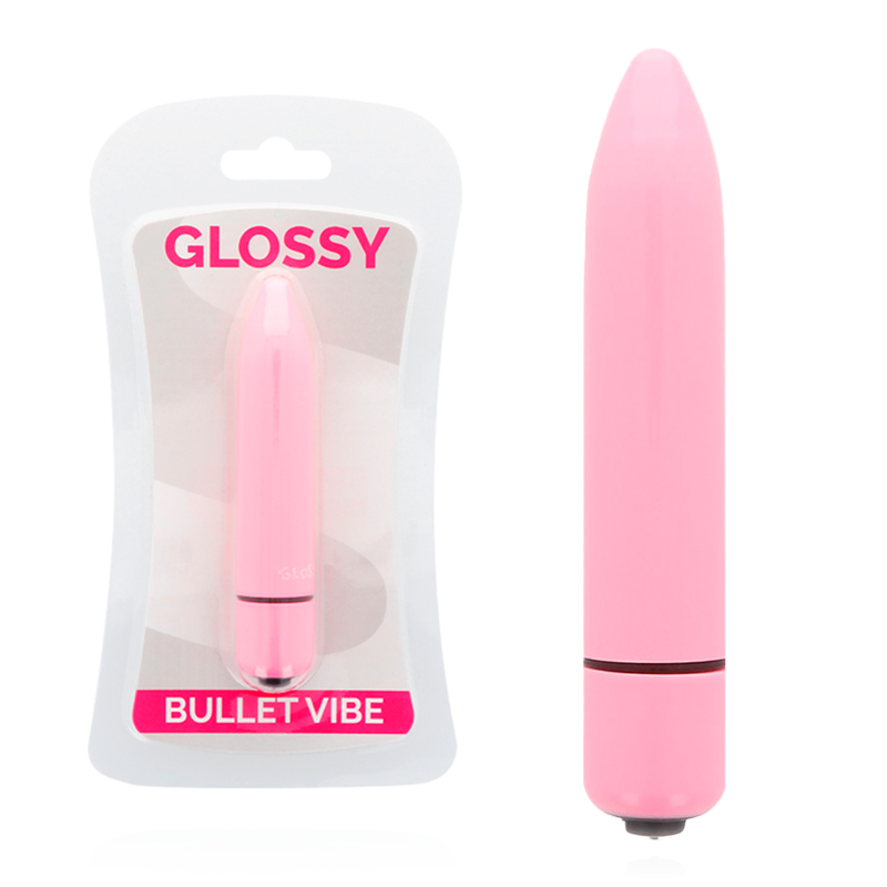 GLOSSY THIN VIBRADOR ROSA - D-218356 - Dona Pimenta