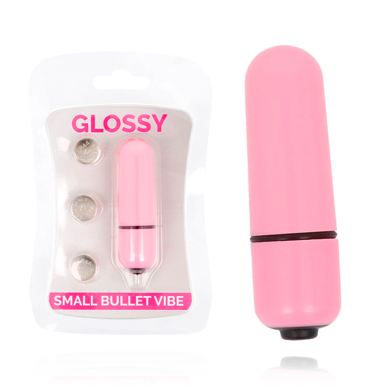 GLOSSY SMALL BALA VIBRADORA ROSA - D-218359 - Dona Pimenta