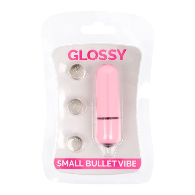 GLOSSY SMALL BALA VIBRADORA ROSA - D-218359 - Dona Pimenta