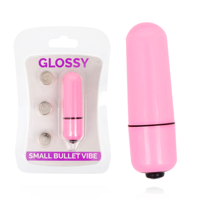 GLOSSY SMALL BALA VIBRADORA ROSA INTENSO - D-218361 - Dona Pimenta