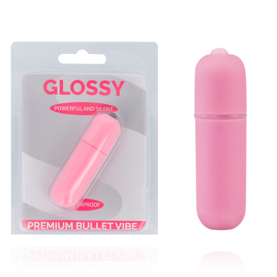 GLOSSY PREMIUM VIBE BALA VIBRADORA 10V ROSA - D-218470 - Dona Pimenta