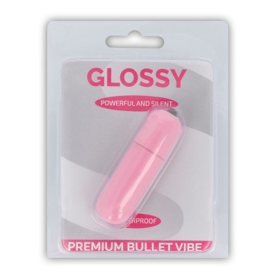 GLOSSY PREMIUM VIBE BALA VIBRADORA 10V ROSA - D-218470 - Dona Pimenta