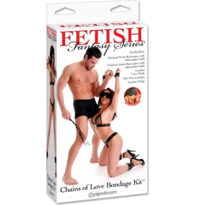 FETICHE FANTASY CHAINS OF LOVE BONDAGE KIT - PD2126-00 - Dona Pimenta