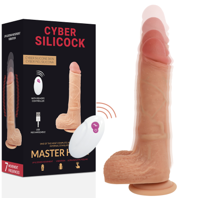 CYBER SILICOCK REALISTICO CONTROL REMOTO MASTER HUCK - D-218560 - Dona Pimenta