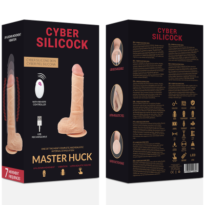 CYBER SILICOCK REALISTICO CONTROL REMOTO MASTER HUCK - D-218560 - Dona Pimenta