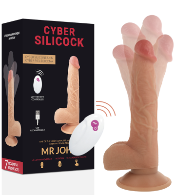 CYBER SILICOCK REALISTICO CONTROL REMOTO MR JOHN - D-218562 - Dona Pimenta