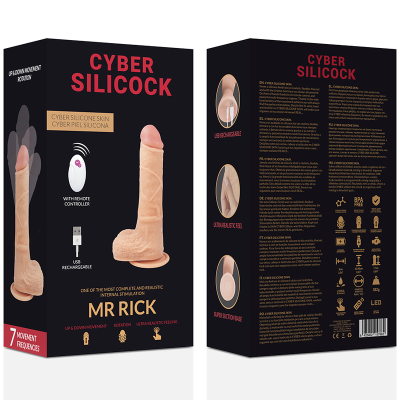 CYBER SILICOCK REALISTICO CONTROL REMOTO MR RICK - D-218563 - Dona Pimenta