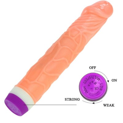 BAILE WAVES OF PLEASURE REALISTIC VIBRATING 22.5 CM - D-218749 - Dona Pimenta